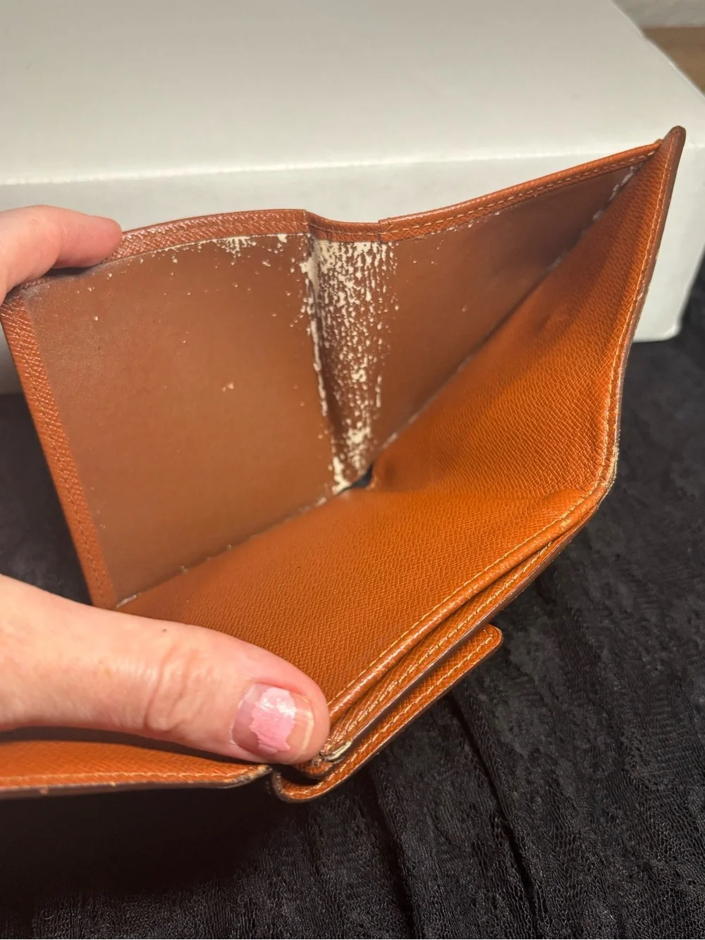 Louis Vuitton Monogram Canvas Elise Compact Wallet Portefeuille France Brown